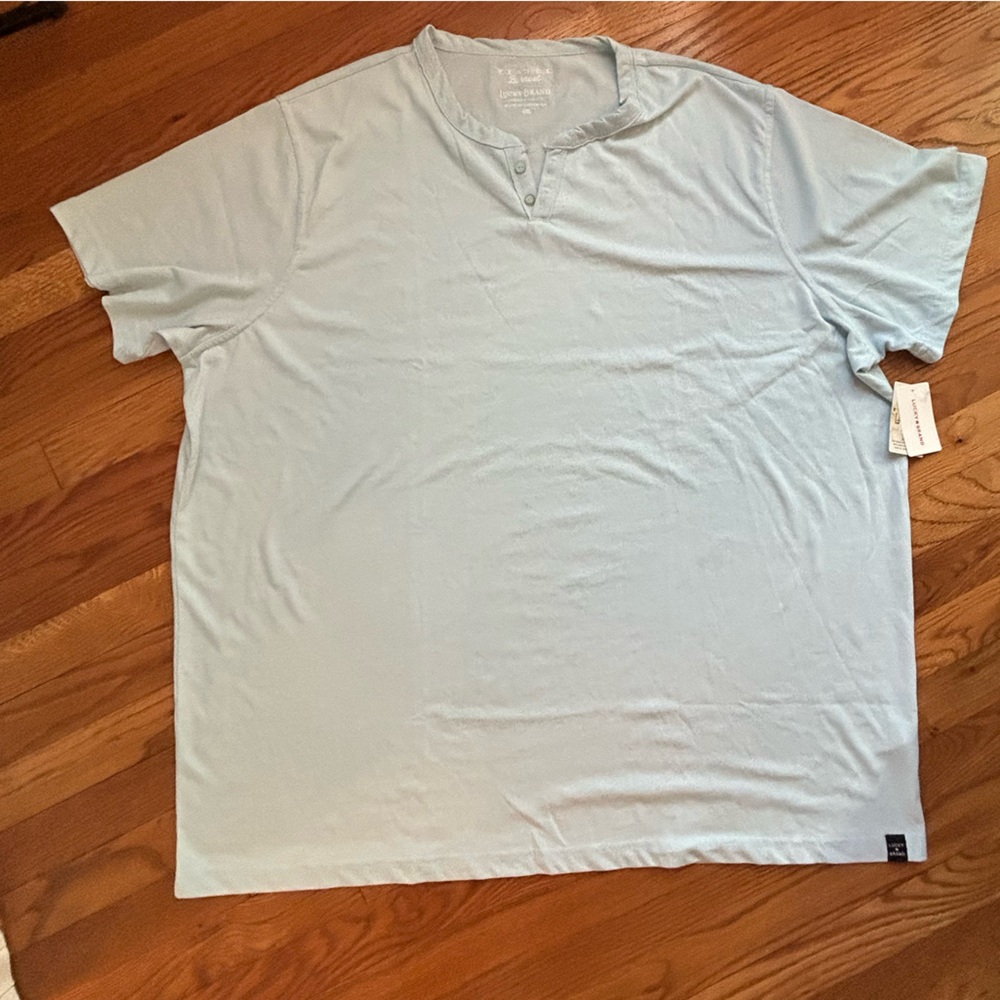 Lucky Brand Light Blue Men's Short Sleeve Tee